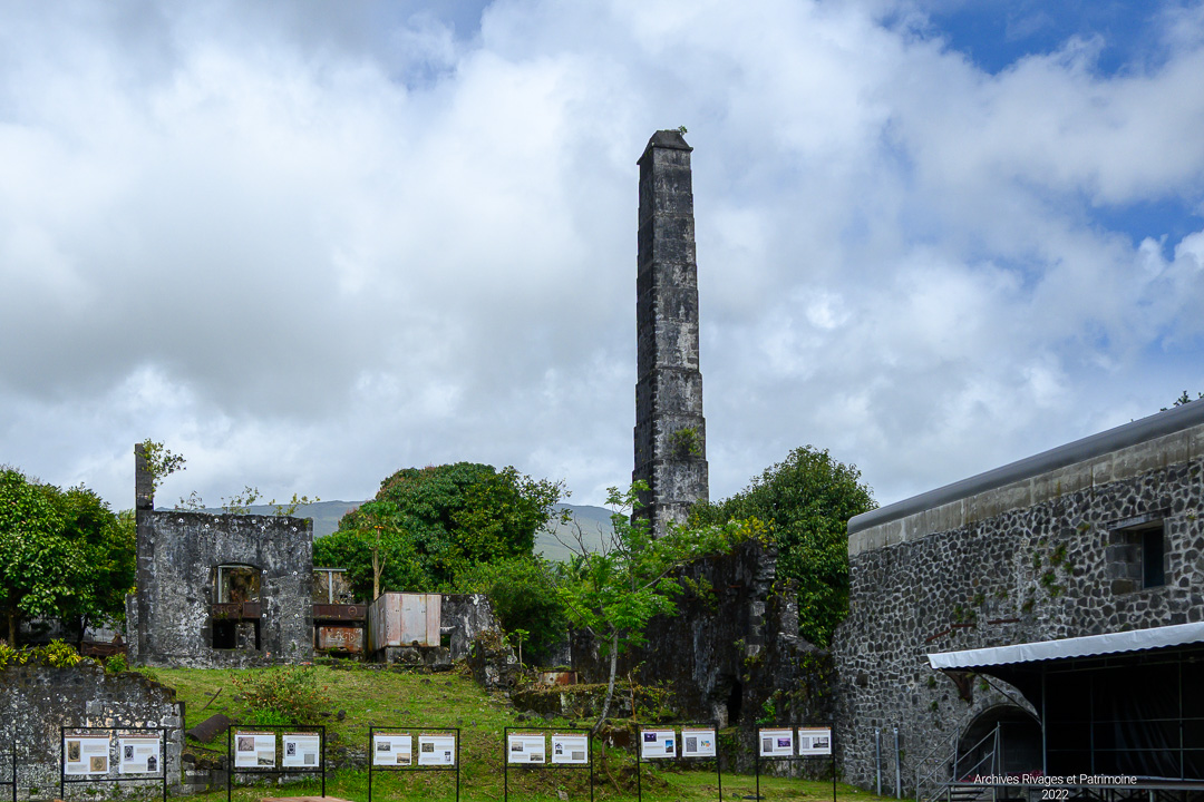 Vue générale de l'usine de Ravine Glissante